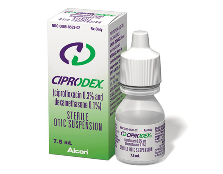 Thuốc nhỏ viêm tai giữa Ciprodex