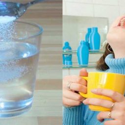 Súc miệng bằng nước muối là cách chữa viêm amidan hốc mủ đơn giản nhất 