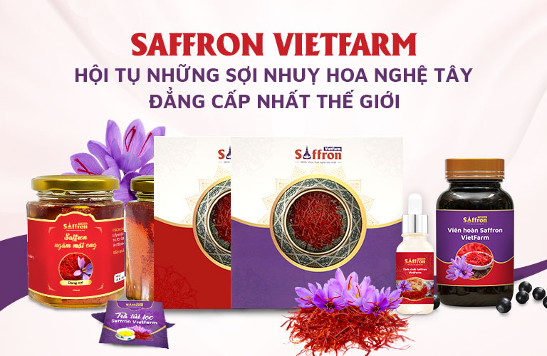 Sản phẩm Saffron Vietfarm