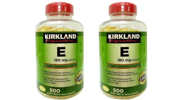Tìm hiểu viên uống Kirkland vitamin E của Mỹ