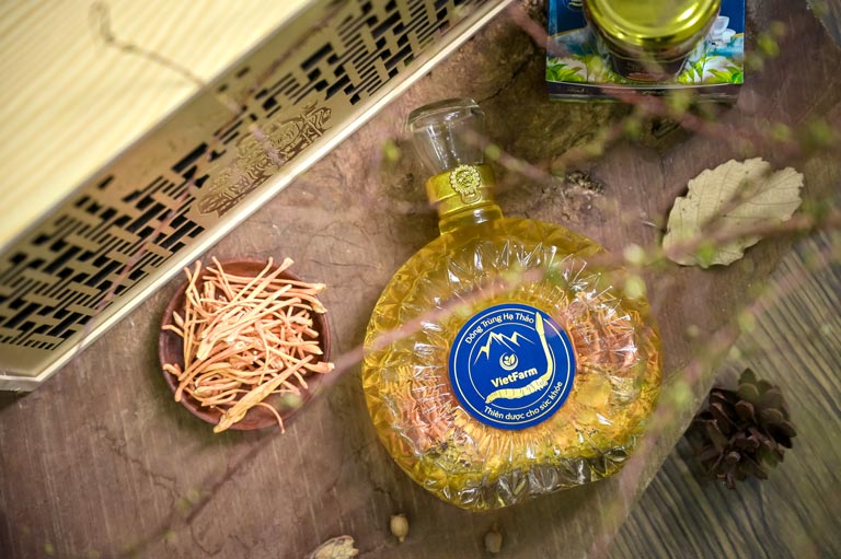 Rượu đông trùng hạ thảo Vietfarm đem lại nhiều tác dụng cho sức khoẻ