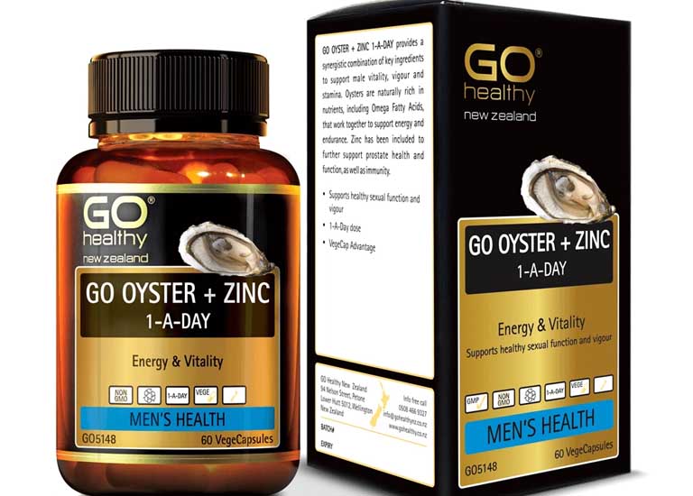 Tinh chất hàu Go Oyster Plus Zinc là sản phẩm được sản xuất bởi hãng Go Healthy