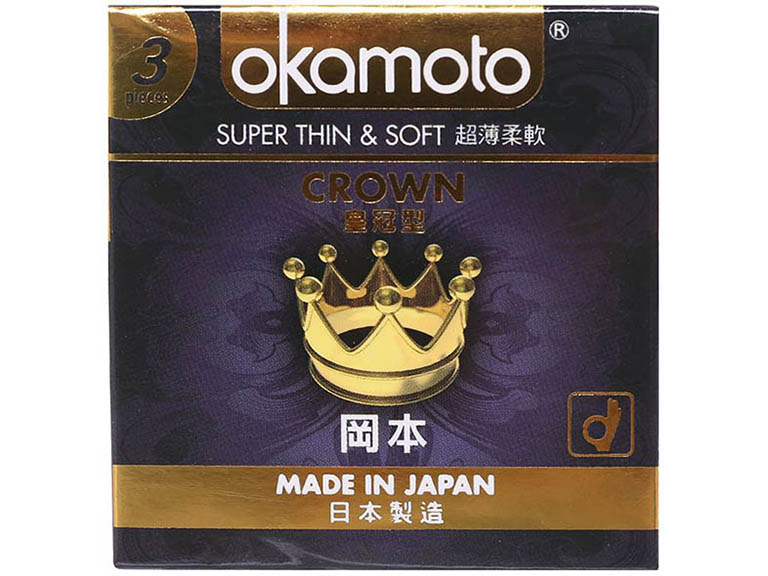 Bao cao su đàn hồi Okamoto Crown
