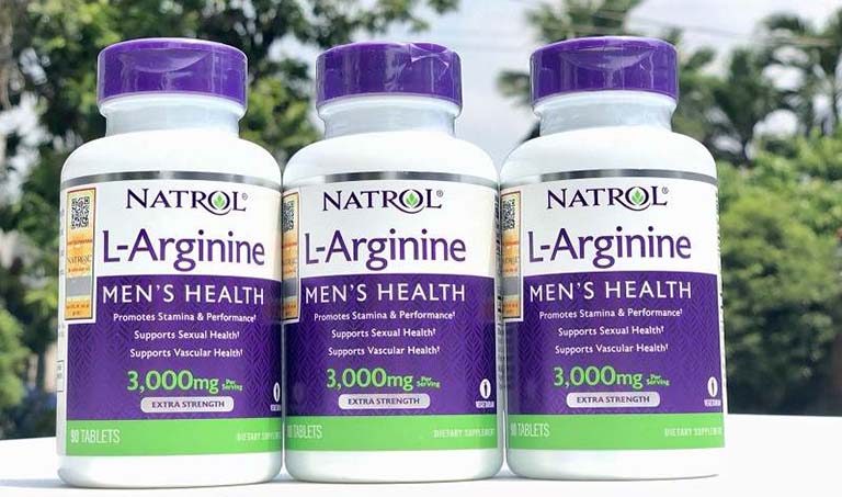 Viên uống Natrol L-Arginine 3000mg tăng thời gian “yêu”