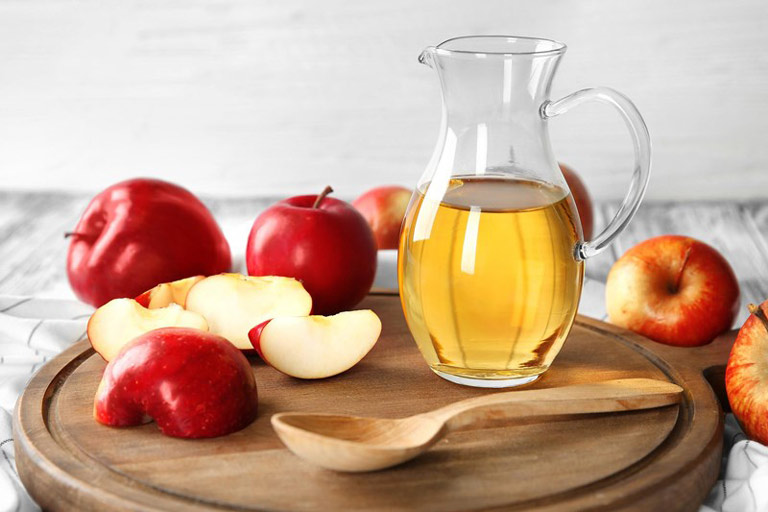 Uống nước giấm táo giúp giảm đau, ợ chua, khó tiêu 