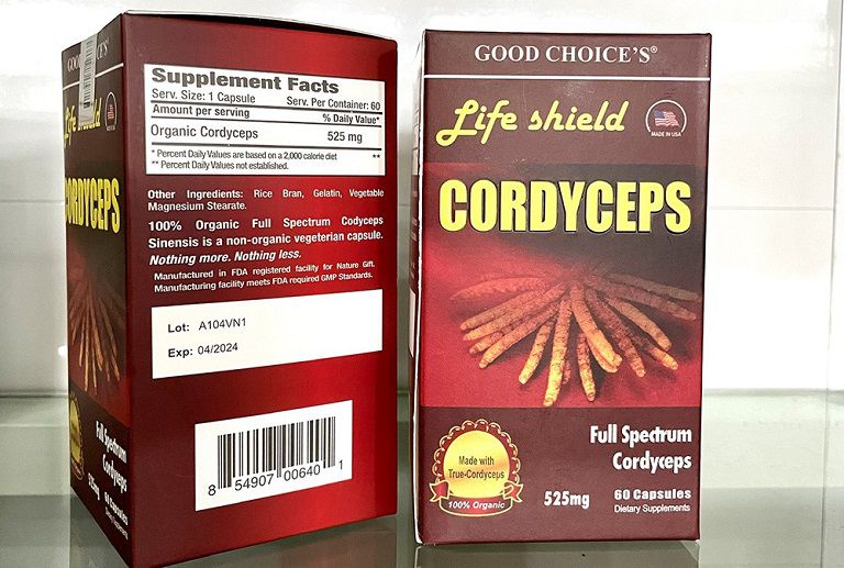 Đông trùng LifeShield Cordyceps