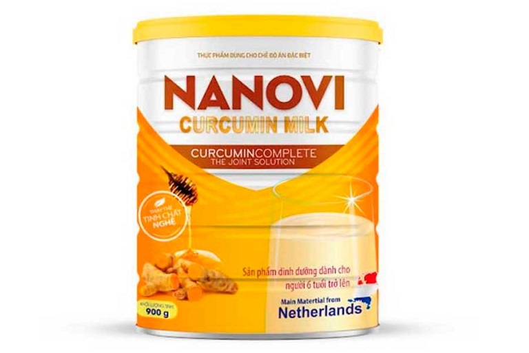 Nanovi Curumin Milk - Sữa bột dành cho người đau dạ dày tốt nhất
