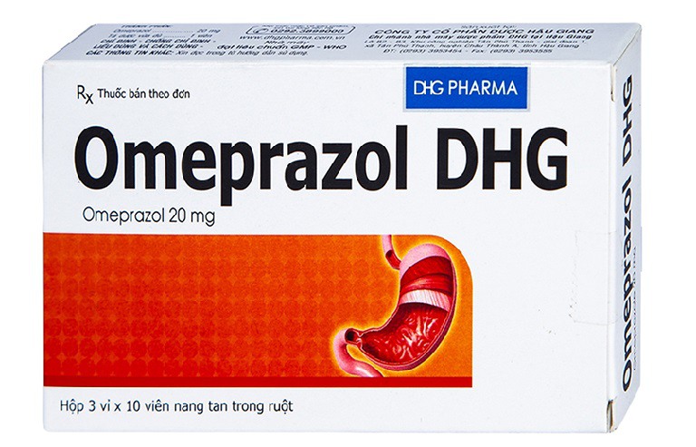 Thuốc chống trào ngược dạ dày dành cho bà bầu Omeprazol
