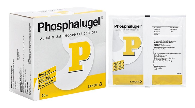 Phosphalugel có thể dùng để điều trị viêm dạ dày ở trẻ