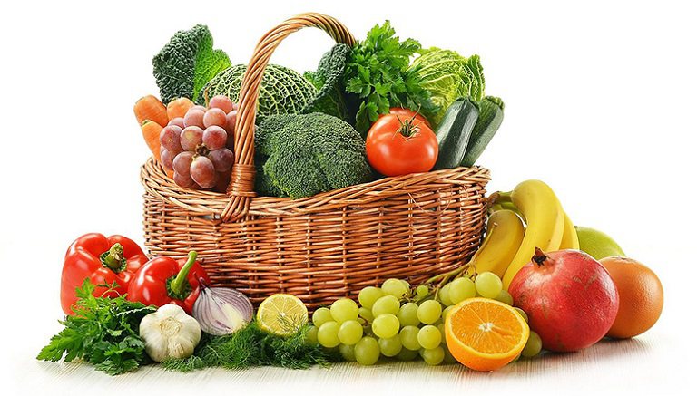 Bổ sung cho cơ thể các loại trái cây, rau xanh mỗi ngày