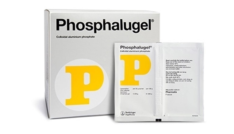 Thuốc chữa viêm dạ dày chữ P Phosphalugel