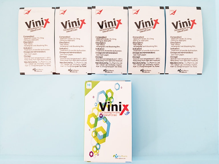 Tem ngậm Vinix là sản phẩm được FDA kiểm nghiệm và cấp phép sử dụng rộng rãi