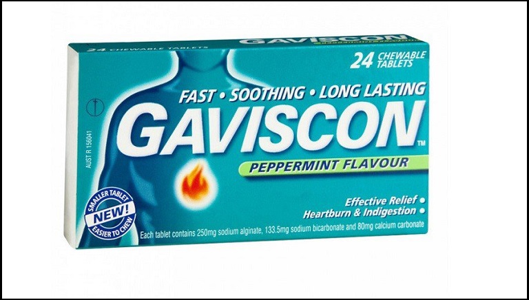 Gaviscon giảm triệu chứng trào ngược