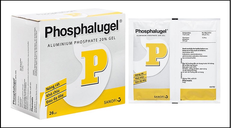 Thuốc dạ dày chữ P (Phosphalugel)