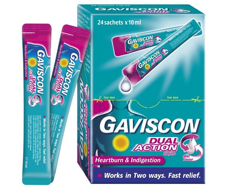 Thuốc trị trào ngược dạ dày cho bé Gaviscon