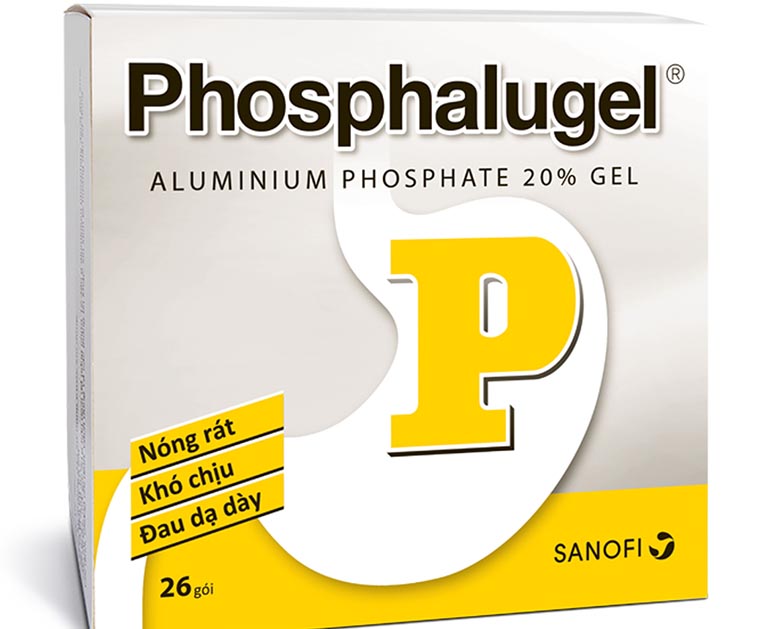 Thuốc đặc trị viêm loét dạ dày tá tràng Phosphalugel