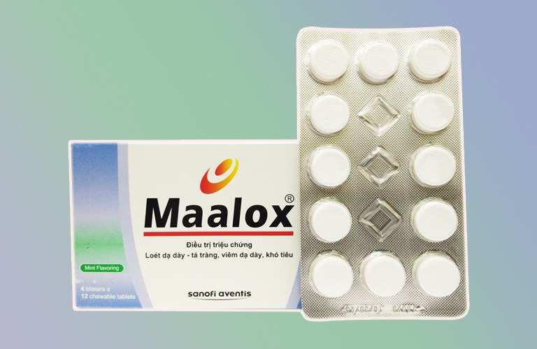 Thuốc kháng tiết acid dạ dày Maalox