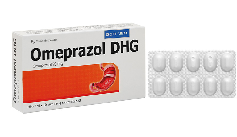 Omeprazol được bào chế dưới dạng viên nang tiện lợi