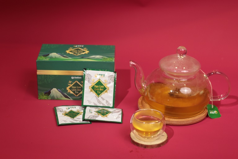 Các bạn có thể dùng túi lọc trà hoặc trà hòa tan