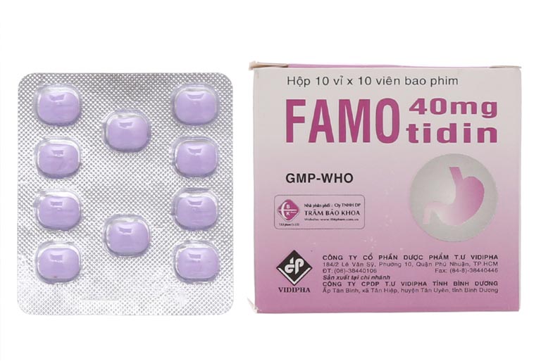 Famotidin là thuốc giảm tiết axit dạ dày hiệu quả